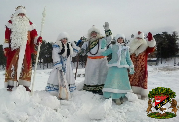 Белорусский Дед Мороз вернулся из Бурятии