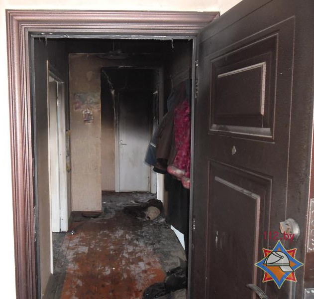 В Лунинецком районе на пожаре погибли двое детей