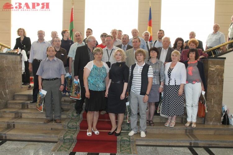 Члены Союза писателей Беларуси посетили Брест