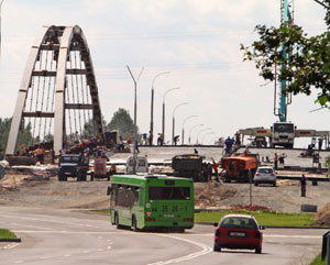Новый мост откроют к Дню города