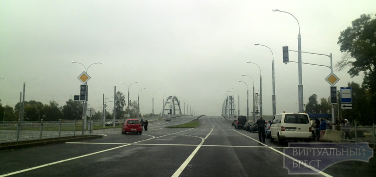 Мост через Мухавец и первую очередь Западного обхода открыли для тестовой эксплуатации