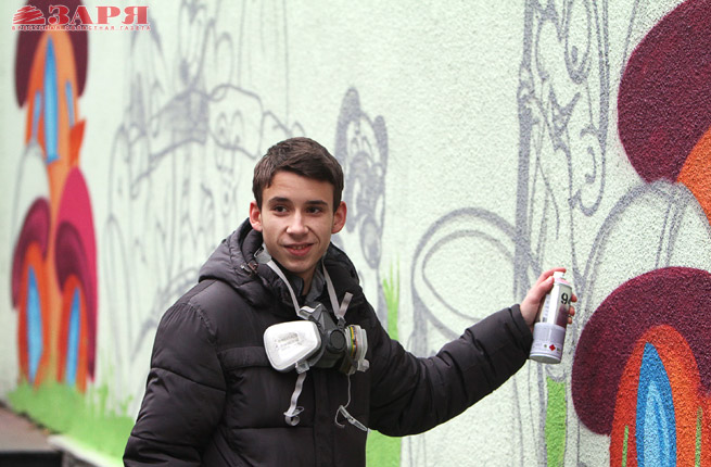 Райисполком объявляет о проведении патриотического конкурса граффитистов