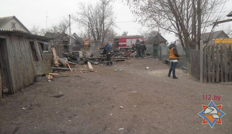 Взрыв газовой смеси в Лунинецком районе: пострадал мужчина