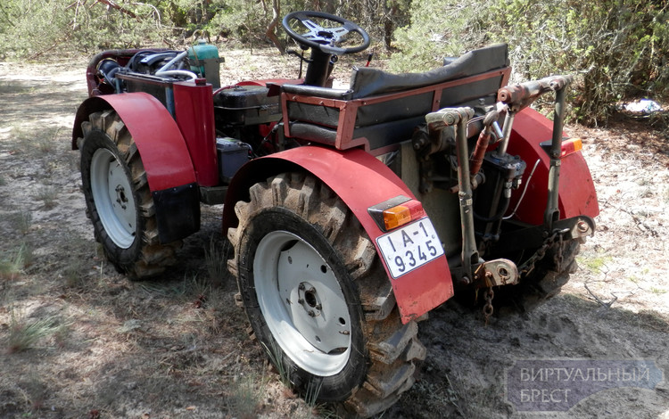самодельный трактор - Кыргызстан