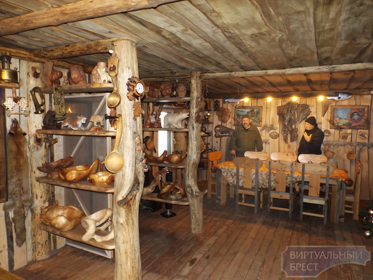 Уникальный музей-мастерская объёмных деревянных сувениров есть под Брестом