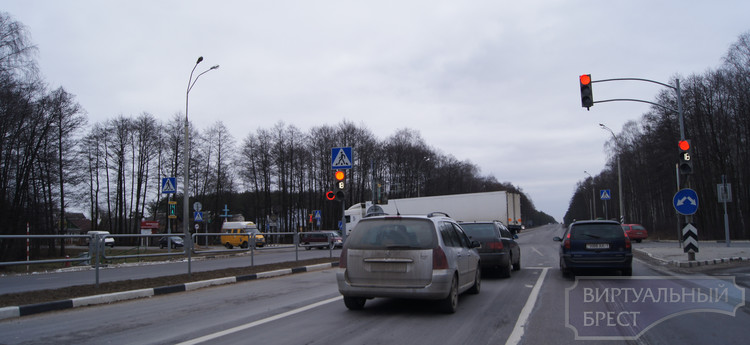На перекрёстке Клейники - Брест на М1 установят светофор
