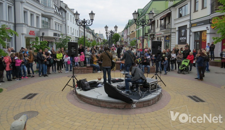 На ул. Советской состоялся благотворительный концерт