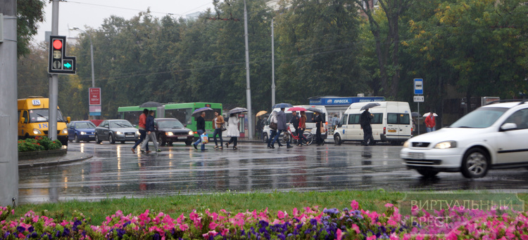 Сильные дожди прошли по западу Беларуси. А что дальше?