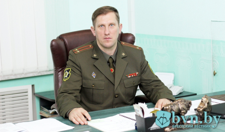 Подполковник Валерий Касянюк назначен военным комиссаром города Бреста и Брестского района