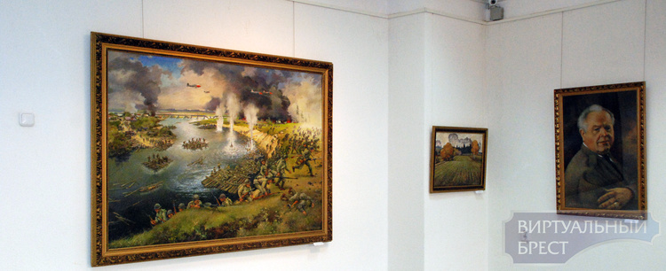 В выставочном зале открылась выставка Михаила Карпука