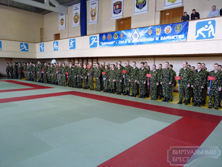 Чемпионат органов пограничной службы Республики Беларусь по рукопашному бою в Бресте