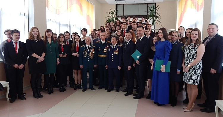 Состоялось вручение членских билетов молодежи Московского района г. Бреста