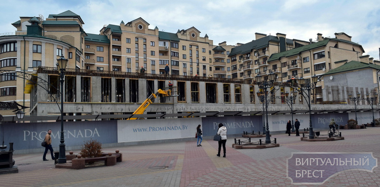 Строительство комплекса на улице Советской идёт по плану