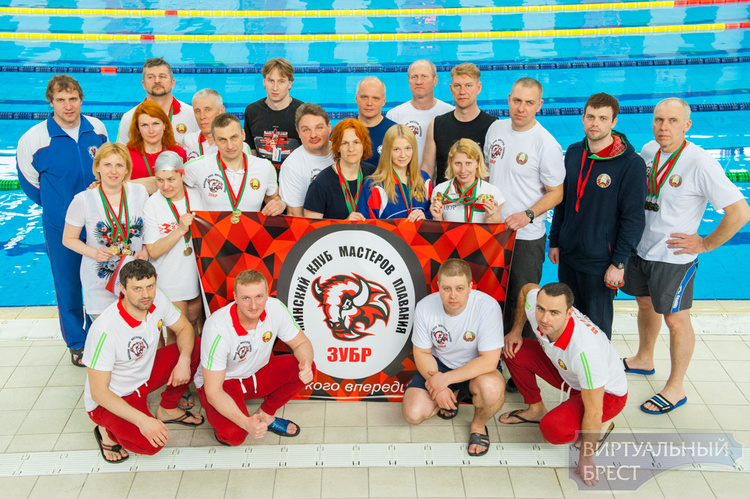 Первый чемпионат Беларуси по плаванию в категории «Мастерс» прошел в Бресте