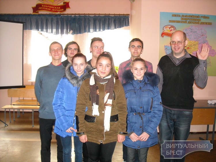 В Кобринской детской деревне стартовал проект "Выбор профессии и развитие личности"