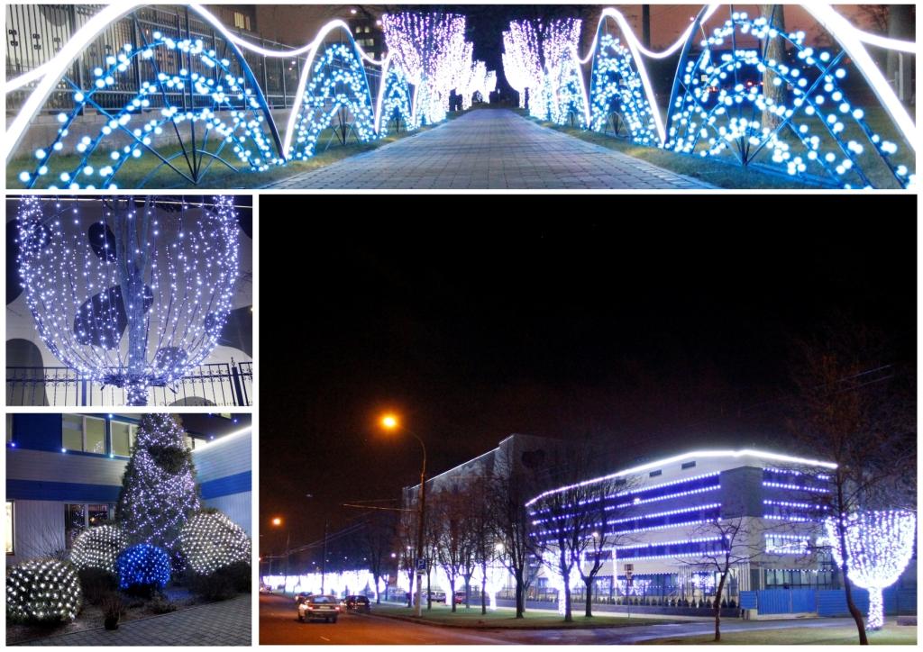 Администрацией Московского района г.Бреста объявлен конкурс на лучшее новогоднее оформление