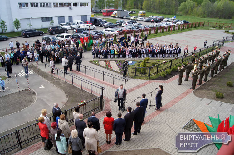 В Бресте открыли мемориальную доску Герою Советского Союза Пантелею Лактионову