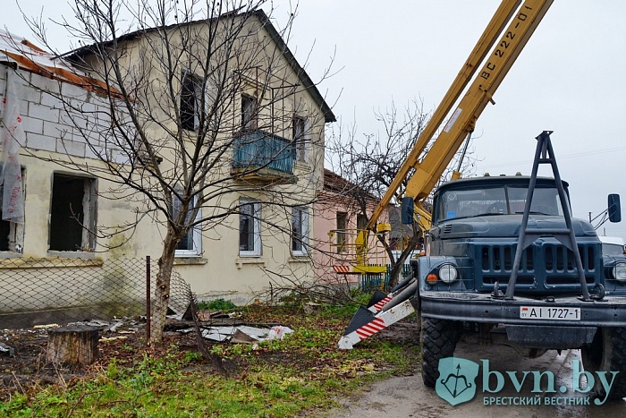 Западный обход: сносят дома на улице Поплавского в Бресте