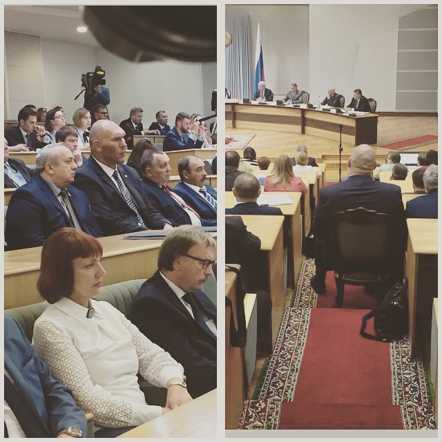 Николай Валуев не поместился на отведённом месте на сессии Парламентского Собрания Союза Беларуси и России в Бресте