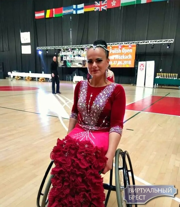 Брестчане взяли «золото» на чемпионате Европы по спортивным танцам на инвалидных колясках