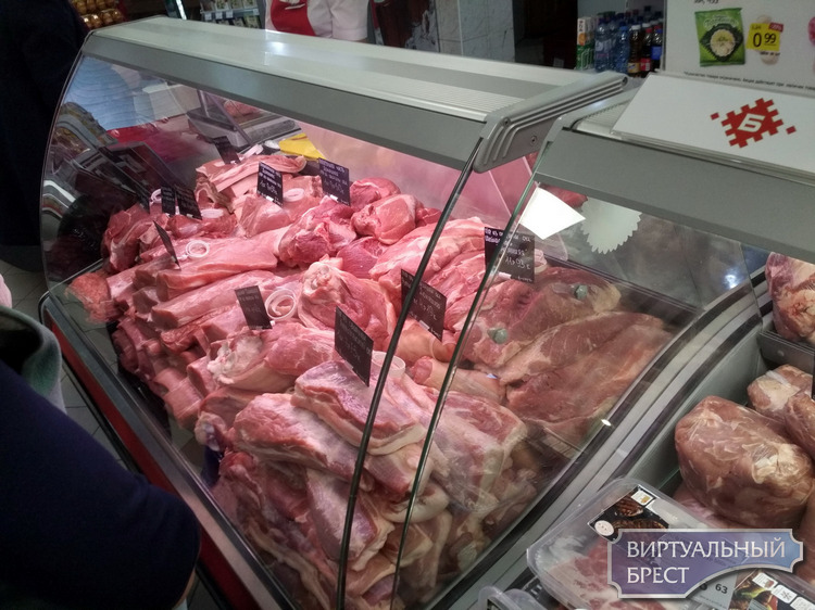 Как дорожала свинина на Брестском рынке: за два месяца — больше, чем на рубль