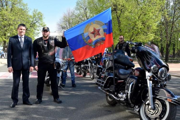 "Ночные волки" приедут в Брест 30 апреля и привезут с собой знамя ЛНР
