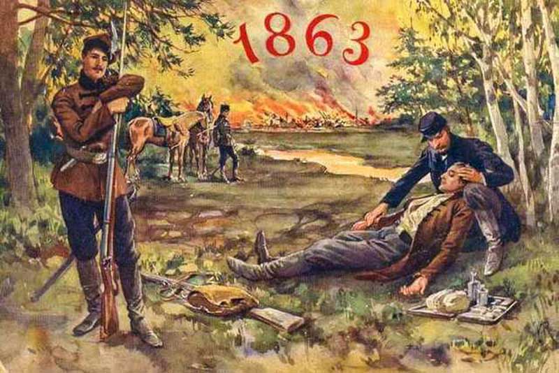 1863 год в Пружанском уезде: летние боевые действия