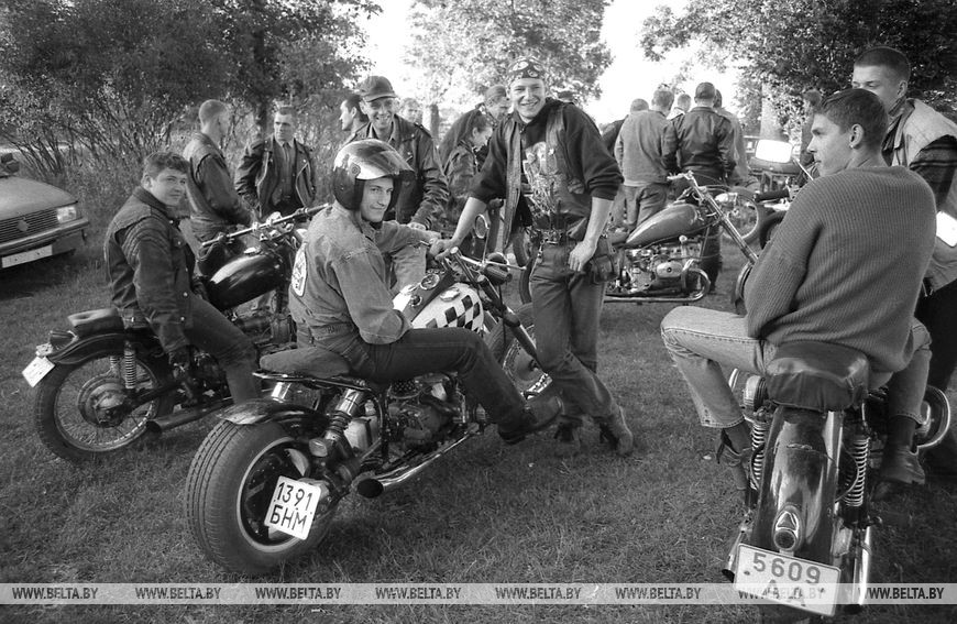 Брестские байкеры, июль 2000 года